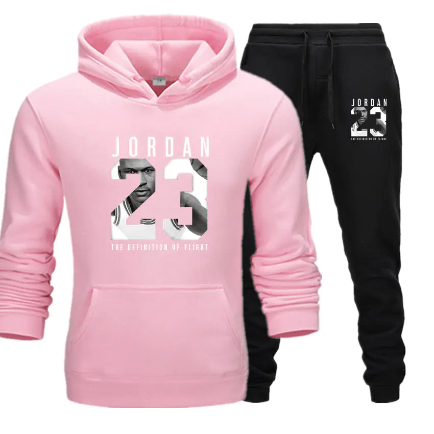 Men's Hoodie Pullover Casual Set & Sports Sweatshirt
