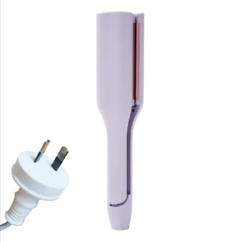 Lala Hair French Deep V Hair Curler – 32MM Big Wave & Water Ripple Curling Iron