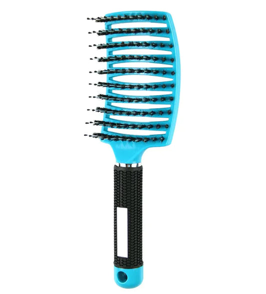 Lala Hair Curved Bristle Massage Comb – Multifunctional Styling for Curly Hair