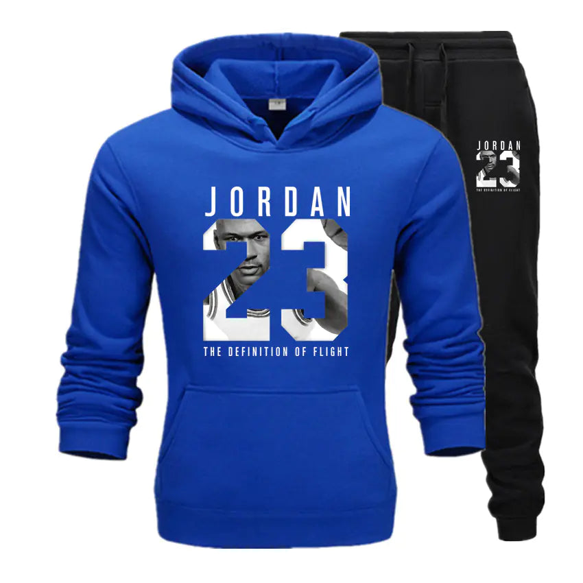Men's Hoodie Pullover Casual Set & Sports Sweatshirt