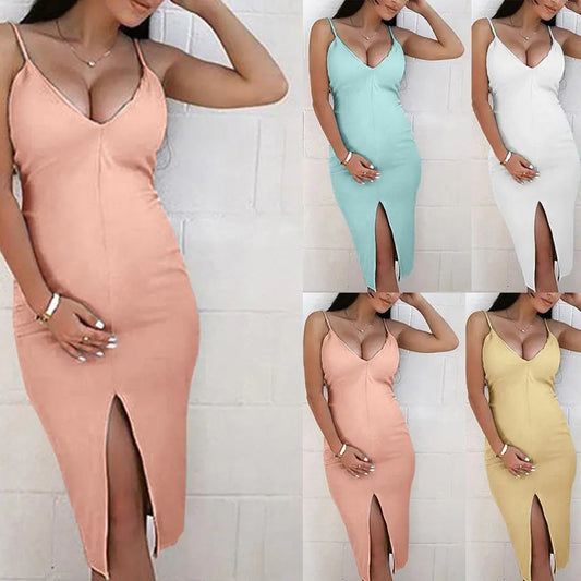 Maternity Party Dress for Expecting Mothers
