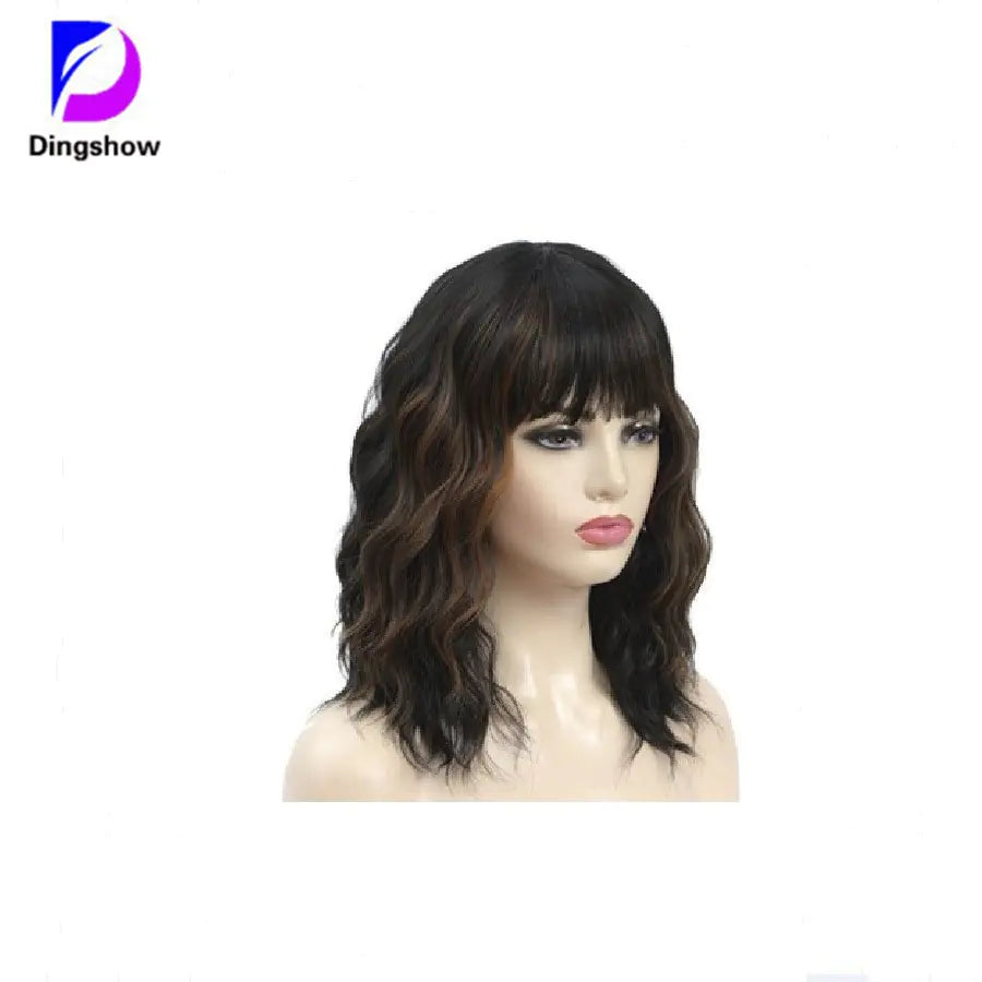 Lala Hair Body Wave Human Hair Wigs with Bangs (Full Machine)