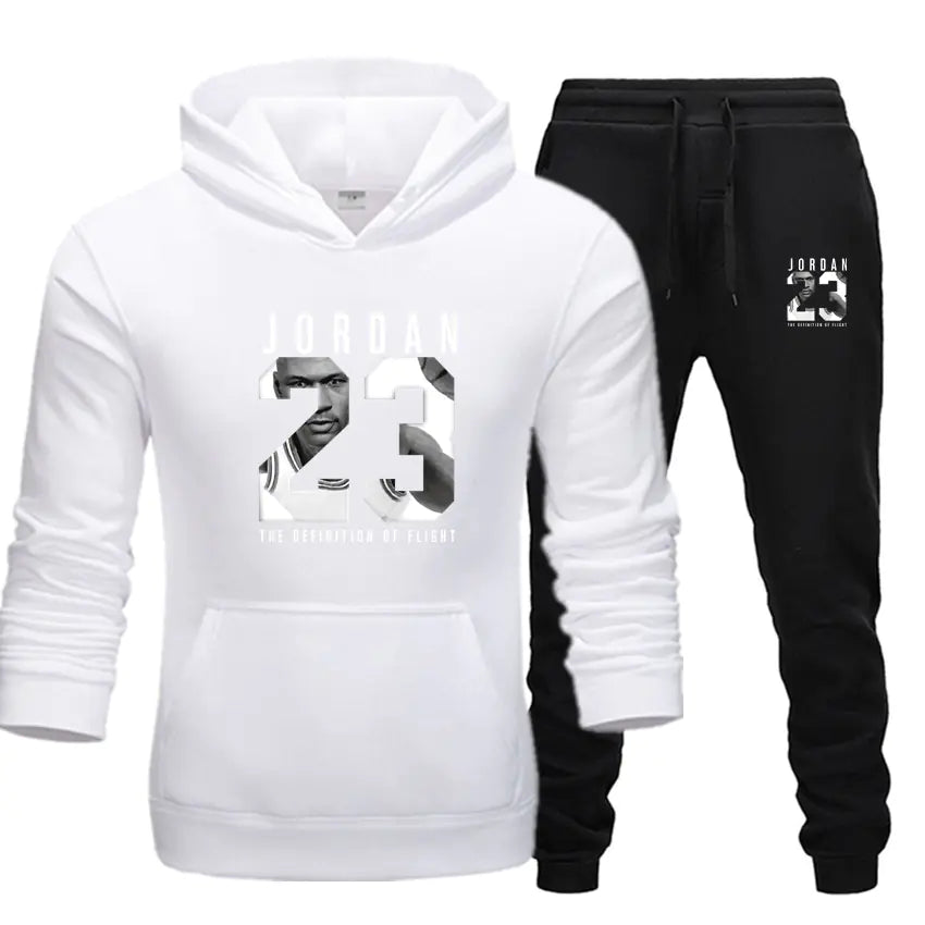 Men's Hoodie Pullover Casual Set & Sports Sweatshirt