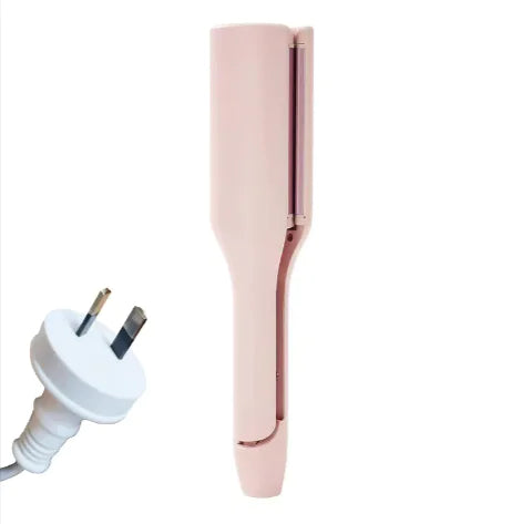 Lala Hair French Deep V Hair Curler – 32MM Big Wave & Water Ripple Curling Iron