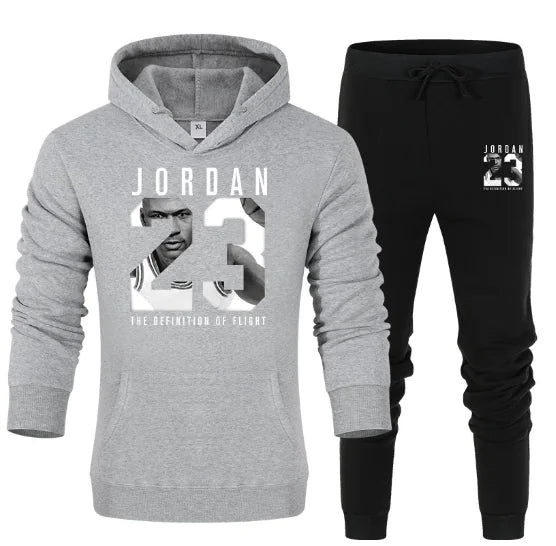 Men's Hoodie Pullover Casual Set & Sports Sweatshirt
