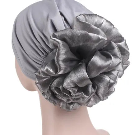 Women's Floral Elastic Bandana Headscarf Hat
